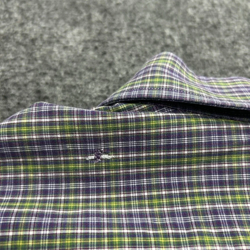 Polo Ralph Lauren Regent Classic Fit Plaid Button Up Shirt Mens Size 2XLT Tall‎